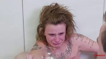 teen,blowjob,tattoos,gagging,extreme,throat-fucked,brutal,yoga,face-fucking,rough-oral