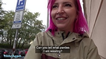 blowjob,doggystyle,skinny,piercing,public,reality,outside,big-cock,thin,stripclub,point-of-view,bent-over,pink-hair,publicagent,public-pickups,pink-haired,sex-for-cash,pierced-nose,strip-bar,alex-bee