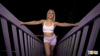 teen,blonde,outdoor,blowjob,doggystyle,tattoo,shaved,amateur,piercing,cowgirl,teens,public,aria-banks