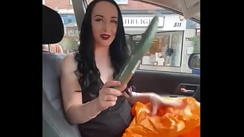 teen,pussy,solo,pussyfucking,public,cucumber,female,british,black-hair,chav,solo-female,19-years-old,ellie-louise