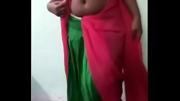 boobs,indian,self,saree