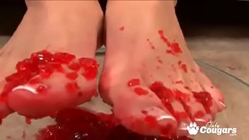 cumshot,hardcore,pornstar,shaved,gagging,booty,pussyfucking,fetish,big-ass,footjob,feet,oral-sex,jello,bubble-butt,foot-fetish,cum-on-feet,toe-sucking,mackenzee-pierce,food-porn