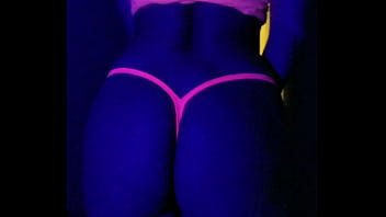 ass,bikini,thong,stripper,neon,pawg,black-light