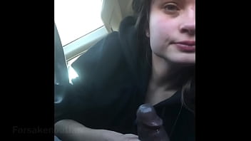 lesbian,interracial,creampie,blowjob,deepthroat,public,car,oral,blue-eyes,lips,daddy,dirty-talk,road,commentary,background,black-cock,long-hair,throatpie,eye-contact,sloppy-top