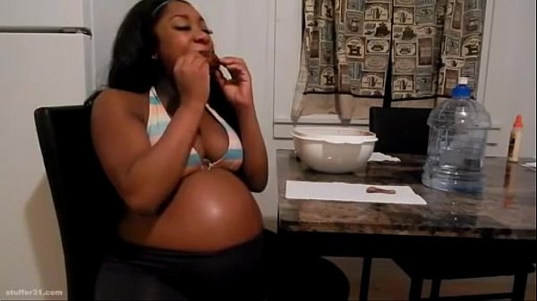 ebony,pregnant