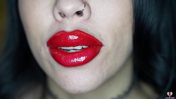 slut,lipstick,bimbo,dsl,filler,big-lips,red-lips,fake-lips,lip-fetish,lip-filler