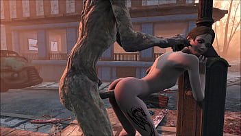 anal,sexy,3d,brunette,monster,hentai,anime,cartoon,game,zombi,fallout4