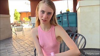 teen,blonde,outdoor,petite,upskirt,shaved,young,masturbation,public,flashing,interview,small-tits