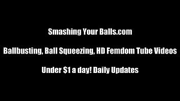teen,bdsm,balls,femdom,ballbusting