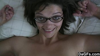 cumshot,dildo,hardcore,brunette,glasses,toy,dagfs,big-nipples,fucking-pussy