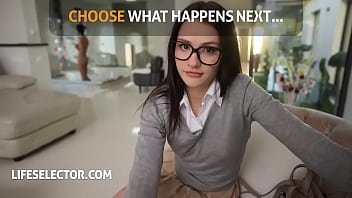 fucking,hardcore,blowjob,brunette,doggystyle,threesome,glasses,cowgirl,pointofview,trio,threeway,reverse-cowgirl,taboo,interactive,spex,lifeselector