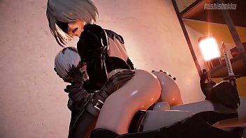 3d,hentai,cartoon,animation,android,rule34,2b,sfm,source-filmmaker,nier-automata,yorha-2b