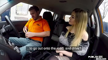 stockings,teen,blonde,outdoor,handjob,doggystyle,amateur,shavedpussy,smalltits,fishnets,cowgirl,pussyfuck,car,drivinginstructor