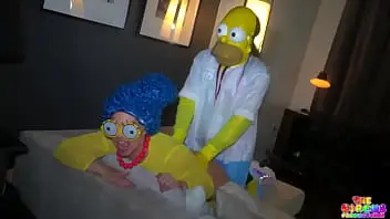 doggystyle,blowjobs,oral,funny,clown,cosplay,comedy,pawg,homer,marge,white-booty,tv-show,cosplay-porn,the-simpsons,marge-simpson,homer-simpson,clown-porn,comedic-porn,gibby-the-clown,mandi-may