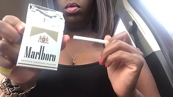 smoking,ebony,domination,cigarette,femdom,smoke