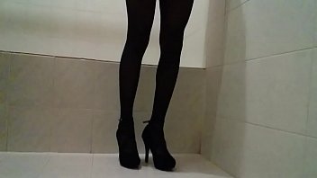 fetish,socks,long,high,shoes,heel,thongs,suspenders