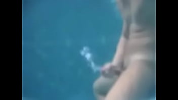 ejaculation,swimming,masturbation,orgasm,underwater,tanlines,summertime