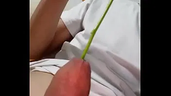 dildo,masturbation,grass,catheter,hoanggiangst