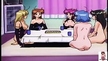 lesbian,toys,strapon,hentai,funny,90s,commentary,threes,adult-commentary