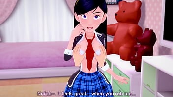 sexy,3d,uniform,games,big-ass,hentai,movie,anime,animation,violet,black-hair,disney,animated,small-tits,violeta,incredibles,echi,los-increibles,fantasy-king