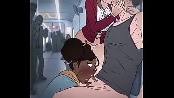 threesome,cartoon,sex-in-the-train