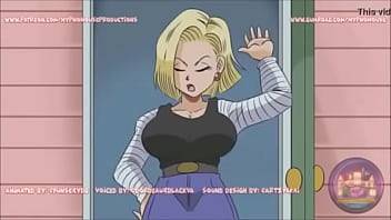 orgasm,erotic,hypno,android-18,dragon-ball-z,touch-tits