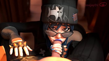 blowjob,doggystyle,glasses,public,hentai,lipstick,sound,hope,blender,blue-hair,3d-animation,fortnite,under-the-table,lipstick-on-dick