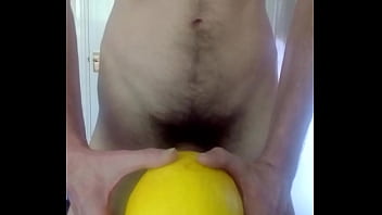 cumshot,cum,fucking,melon,big-dick,hairy-cock,fit-guy,fruit-fucking