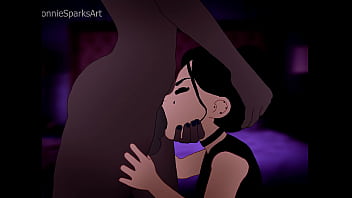 sucking,blowjob,swallow,deepthroat,hentai,anime,cartoon,goth,facefuck,futa,animated