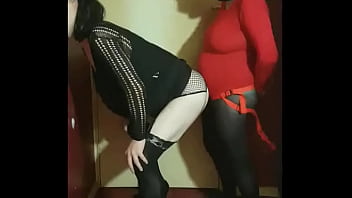 crossdresser,sissy,amateur-homemade-video-collection,girl-fucks-crossdresser