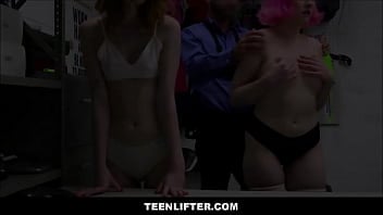 lesbian,teen,lesbians,blowjob,skinny,young,threesome,teens,pink,orgasm,strip-search,caught,taboo,big-dick,stealing,tiny-tits,small-tits,shoplifter,shoplifting,pink-hair