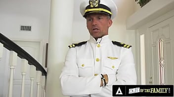 Out Of The Family Maya Bijou Takes Her Military Stepfather In Feverish Bi-racial Uncut Session