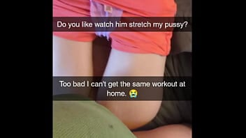 Hotwife Unexperienced Yoga Mature Woman Possesses Fitness Instructor On Snapchat Cucked And Creampied