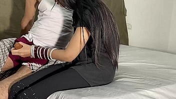 Daughterinlaw Witnessed Her Fatherinlaw's Huge Dick Notwithstanding Bathing, Hindi Copulation Film Of Daughterinlaw And Fatherinlaw