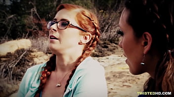 blowjob,redhead,threesome,toy,dp,strapon,doggy-style,natural-tits,small-boobs